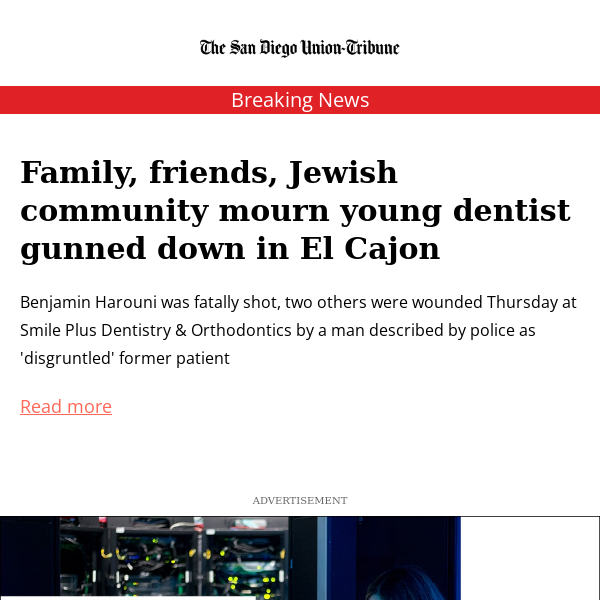 Family, friends, Jewish community mourn young dentist gunned down in El Cajon