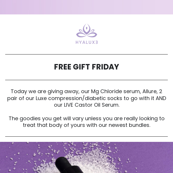 🎁FREE GIFT FRIDAY ($150 worth your body will love)