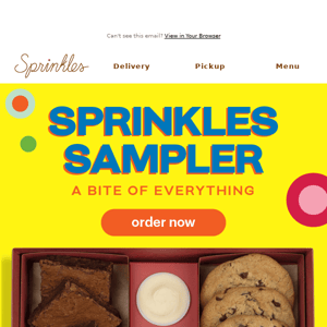 Dig Into Our Sprinkles Sampler Box!