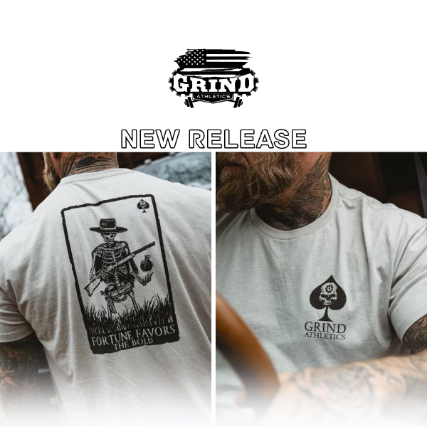 ⚡️FORTUNE FAVORS THE BOLD⚡️ New Grind release