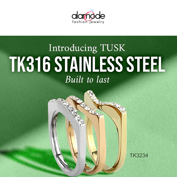 Introducing TUSK 316: The Best Quality Stainless Steel Jewelry Collection