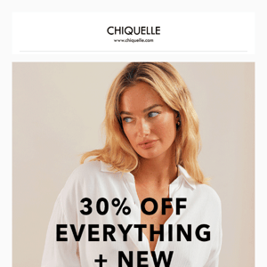 30% OFF EVERYTHING + NEW 🌸