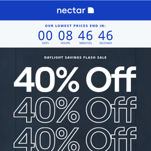 Only hours left for 40% off site-wide ⌛️