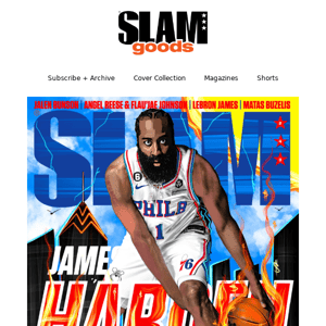 47 Slam Cover Tee - Jayson Tatum (SLAM 241) White / S