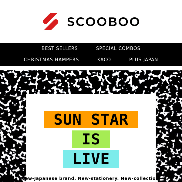Introducing “Sun Star”: A new Japanese Stationery brand