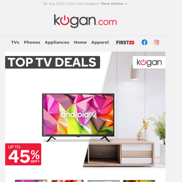 50" 4K Android TV $395 (Rises to $649.99 Thursday!) - Plus up to 45% OFF More Top TVs!*