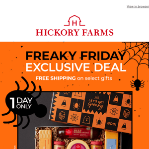 You’ll freak for this one-day deal!