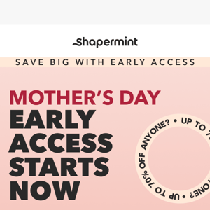 Mother's Day 🐦 Grab these Early Specials