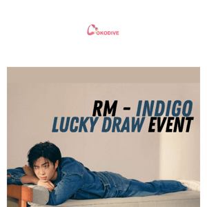 RM INDIGO Album Lucky Draws!🌟