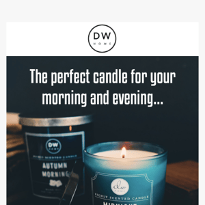 Morning candle 🤝 Evening candle