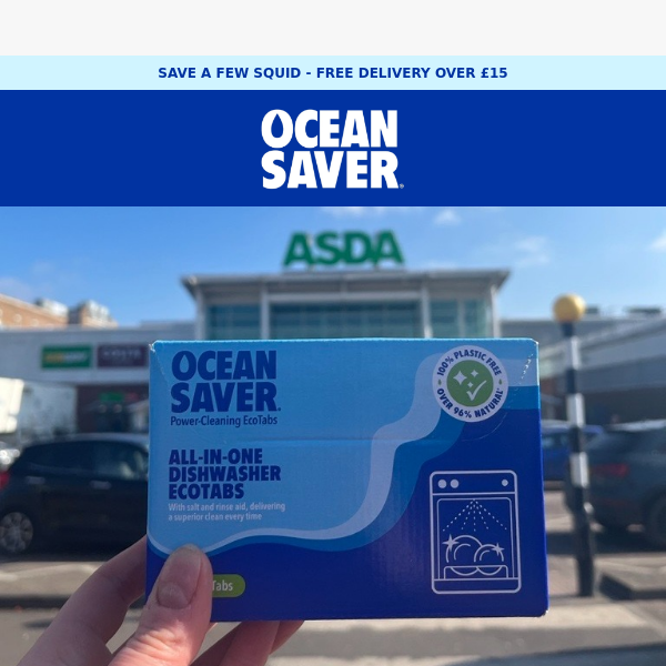 Ocean Saver - Support OceanSaver in ASDA 🟢