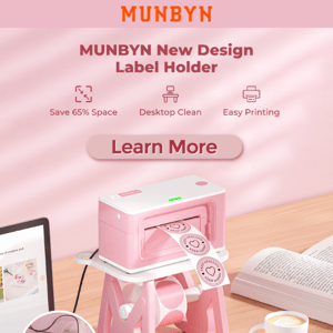 MUNBYN The New 3 in 1 Printer Holder is now available! Check and get your favorite!💝