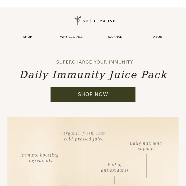 NEW IN: Your daily dose of immunity