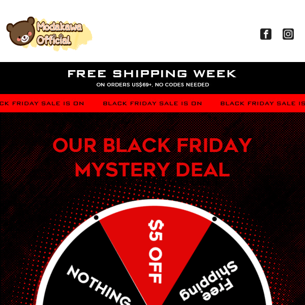 Our Black Friday mystery deal