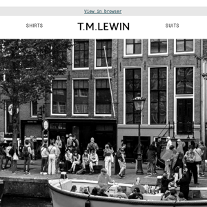 T.M.Lewin’s Guide To Amsterdam