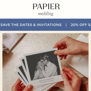 Our wedding sale just got bigger!