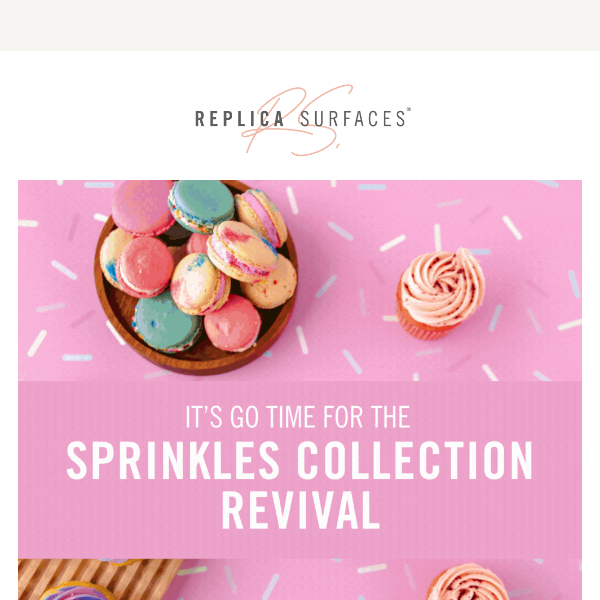 Sprinkles are HERE!
