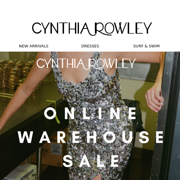 BI-ANNUAL ONLINE WAREHOUSE SALE LIVE NOW✨