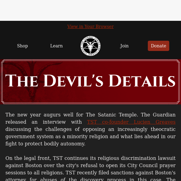 The Devil's Details Of Discussions and Depositions