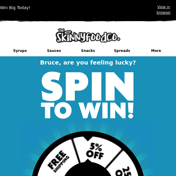 🚨 Spin The Wheel & WIN! 🚨