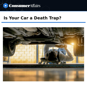 😱 Is your car a death trap? You'd be shock to find out millions are.