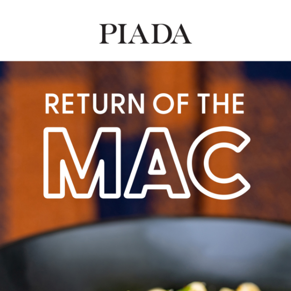 Mac is Back 🧀 New Fall Pasta