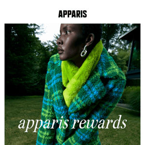 JOIN APPARIS REWARDS