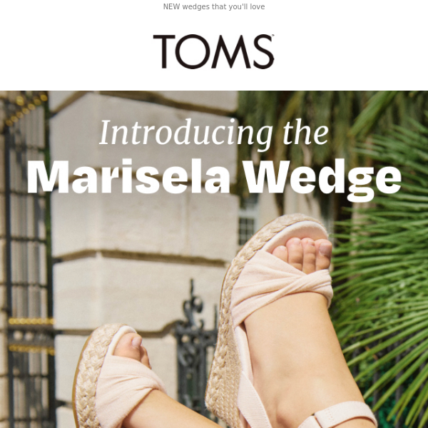 Introducing the Marisela Wedge