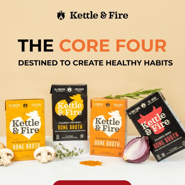 Have you met our Core Four Bone Broths?