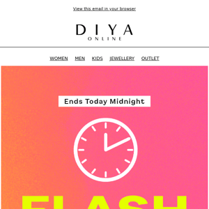 FLASH SALE : Ends Today Midnight