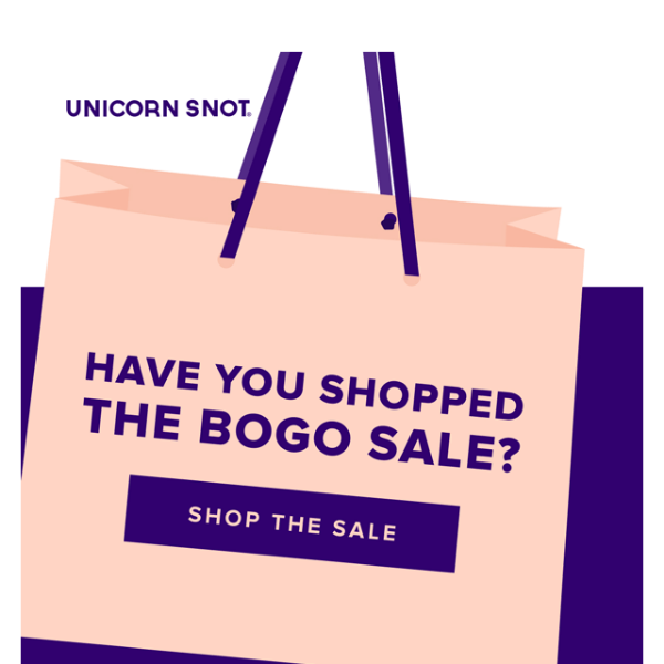 BOGO deals are selling out