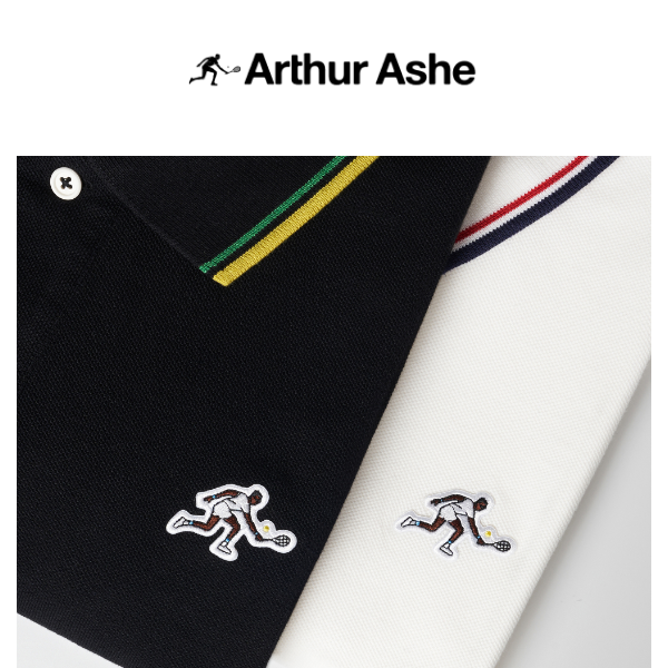 Arthur Ashe Tipped Icon Polo