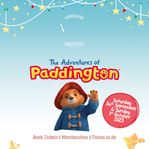 YWP presents The Adventures of Paddington 🐻