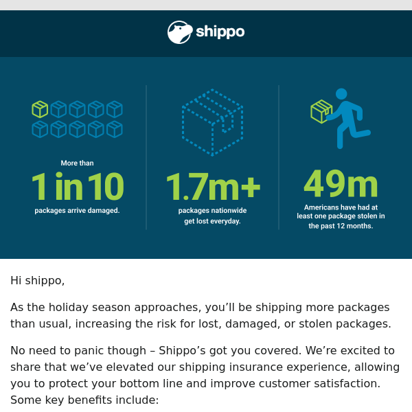 Introducing new and enhanced shipping insurance powered by XCover