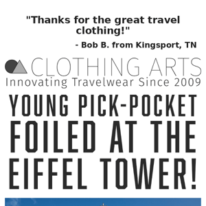 Young Pick-Pocket Foiled At The Eiffel Tower! 🇫🇷🗼