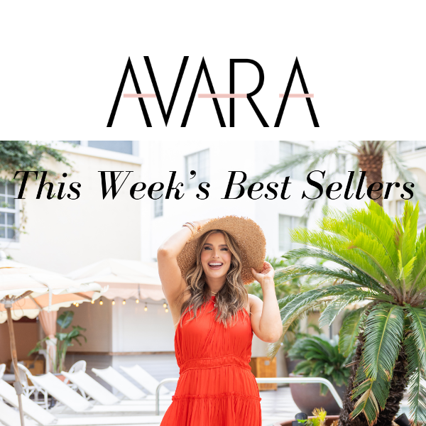 This Week's Best Sellers ARE HERE!