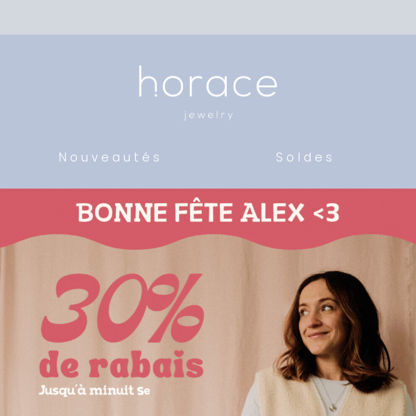 IFYYK 👀  Aujourd'hui seulement, 30% sur tout!!!