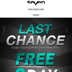 Last Chance // Free 2 Day Shipping On Orders over $99