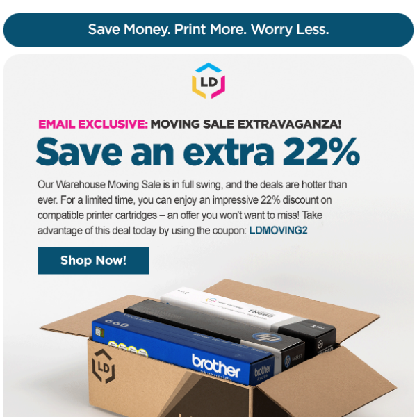 22% Off LD Products COUPON CODE: (30 ACTIVE) Oct 2023