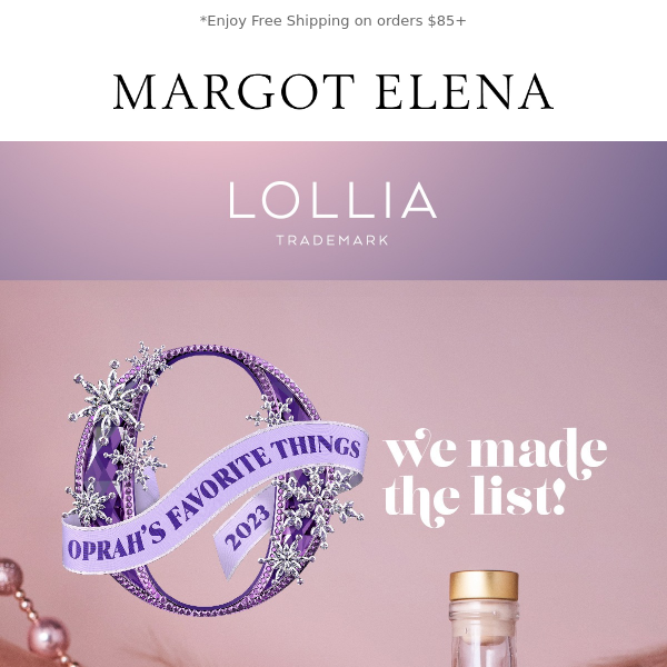 Unveiling a NEW Oprah Favorite | Elegance by Lollia