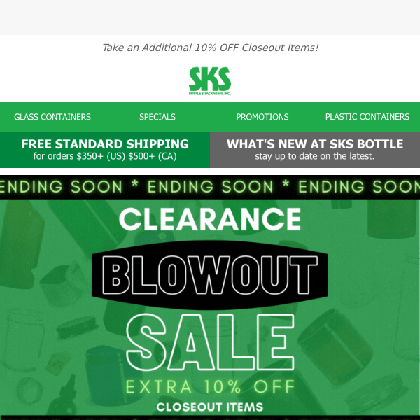 ➡️Multiple Closeout Items Now Over 50% OFF Due To Clearance Blowout Sale!