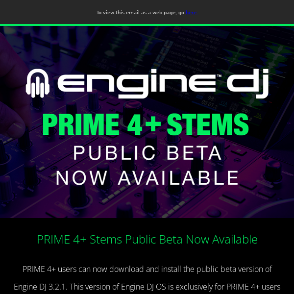 PRIME 4+ Stems Public Beta Now Available