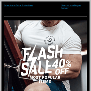 NOW LIVE - FLASH SALE