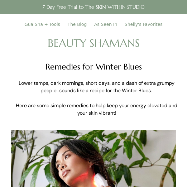 Remedies for Winter Blues