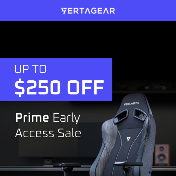 Vertagear Prime Early Access Sales!