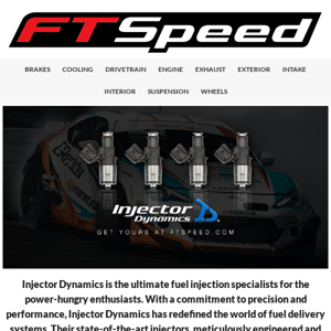 Fuel Your Ride with Injector Dynamics