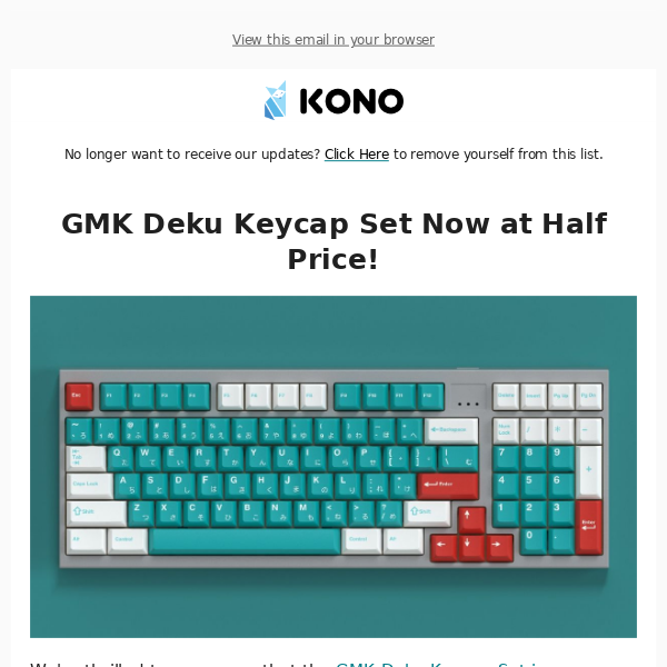 GMK Hero Deskmats — Kono Store