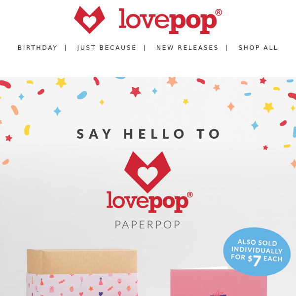 Introducing Lovepop Paperpop ✨