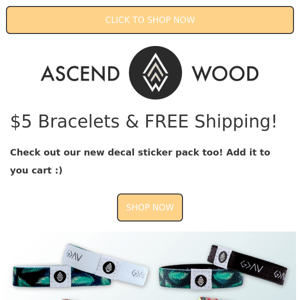 [1 Hour FLASH SALE] 😍 $5 Bracelets & FREE Shipping!