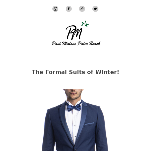 Formal Suits, Ties and Vests of Winter